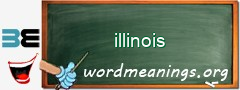 WordMeaning blackboard for illinois